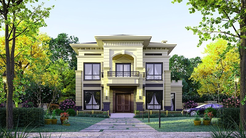 昆玉乡村别墅的墙壁通常用什么砖砌？